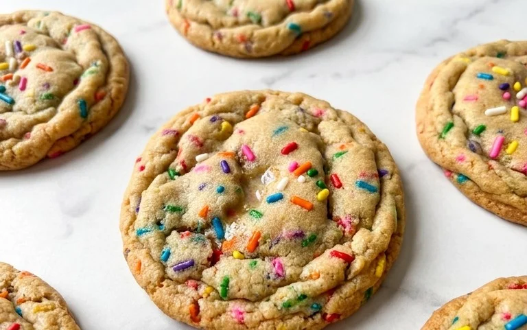 Birthday Cake Cookies-Easy Fun Recipe