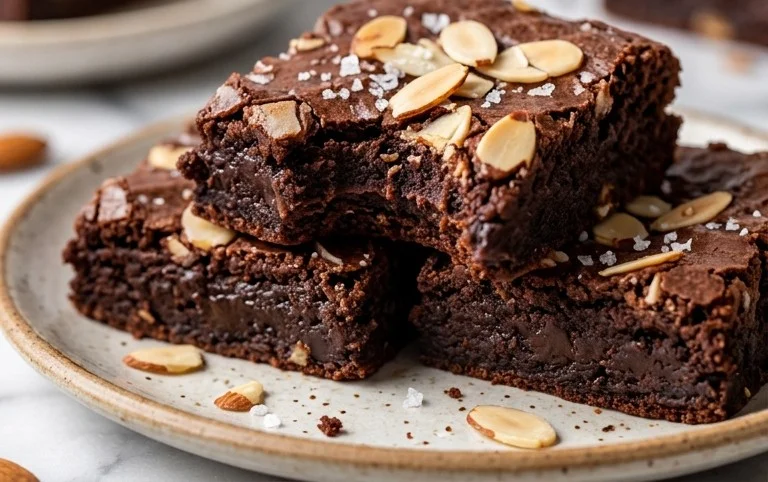 Ultra-Fudgy Chocolate Almond Flour Brownies