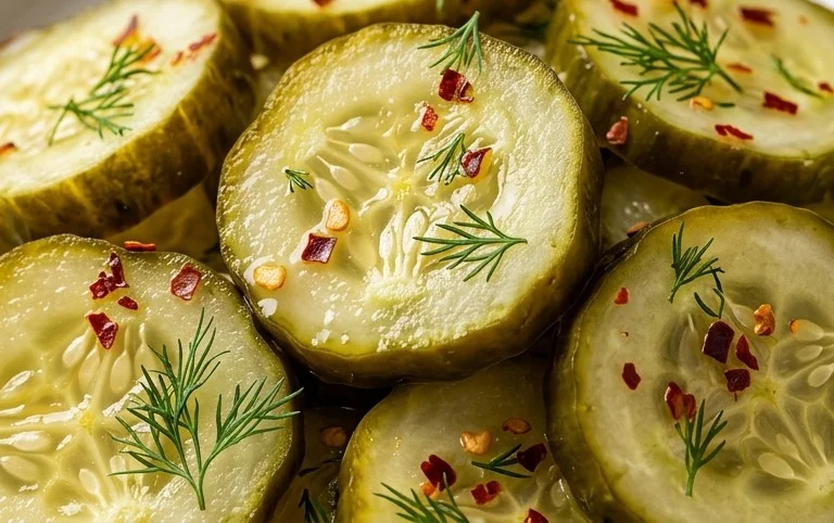 Sweet And Spicy Refrigerator Pickles